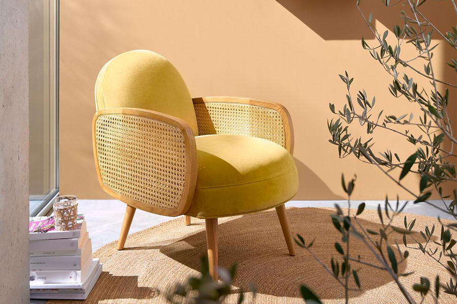 Modern Rattan Single Chair